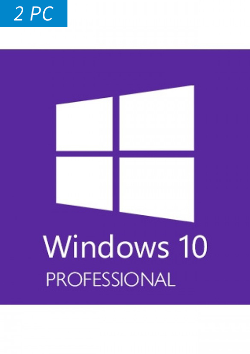 Windows 10 Pro--2PC 