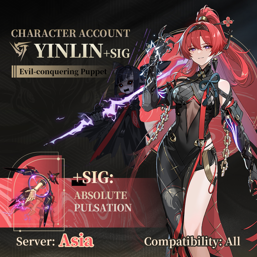 【Asia】Wuthering Waves Account with Yinlin+Sig